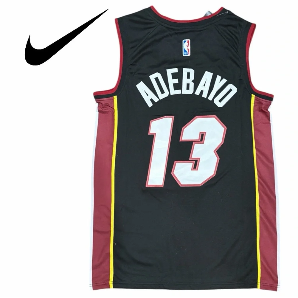 Nike Dri-Fit NBA Miami Heat Bam Adebayo #13 Swingman Jersey -‎ Size 50